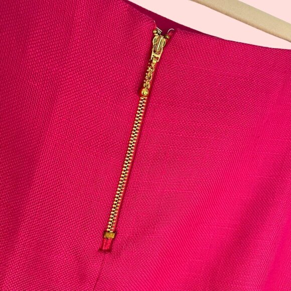 Kate Spade Hot Pink "look for the silver lining" Skirt - Picture 3 of 4